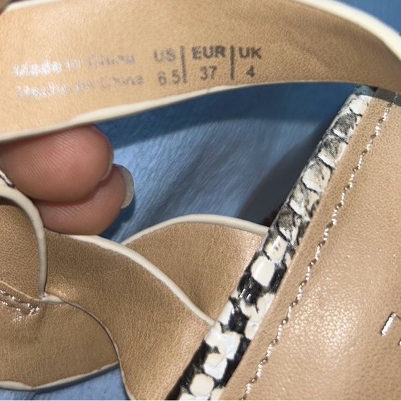 Market And Spruce women Color Snake  twisted adjustable buckle... Size 6.5 - Picture 8 of 8